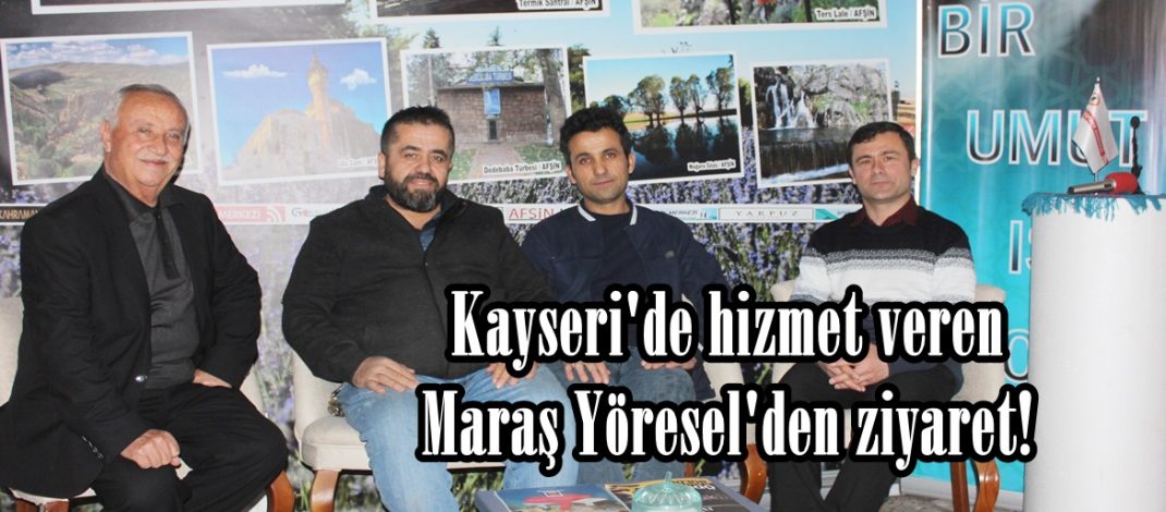 Kayseri’de hizmet veren Maraş Yöresel’den ziyaret!