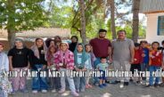 Sevin’de Kur’an Kursu Öğrencilerine Dondurma ikram edildi.